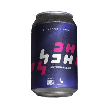 Triple NE IPA o Triple New England IPA colaboración con Buko